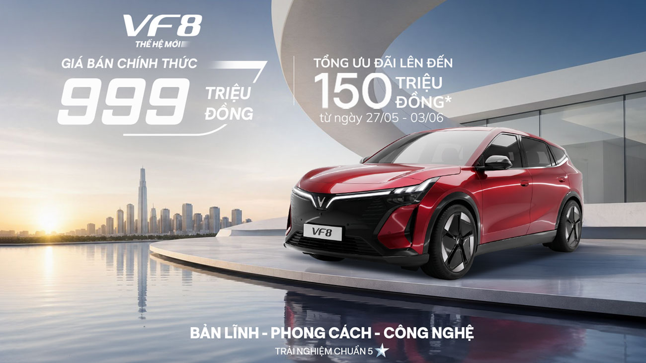 VinFast VF 8 Thế Hệ Mới